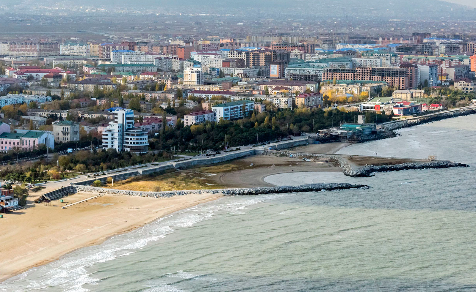 Пляжи Махачкалы