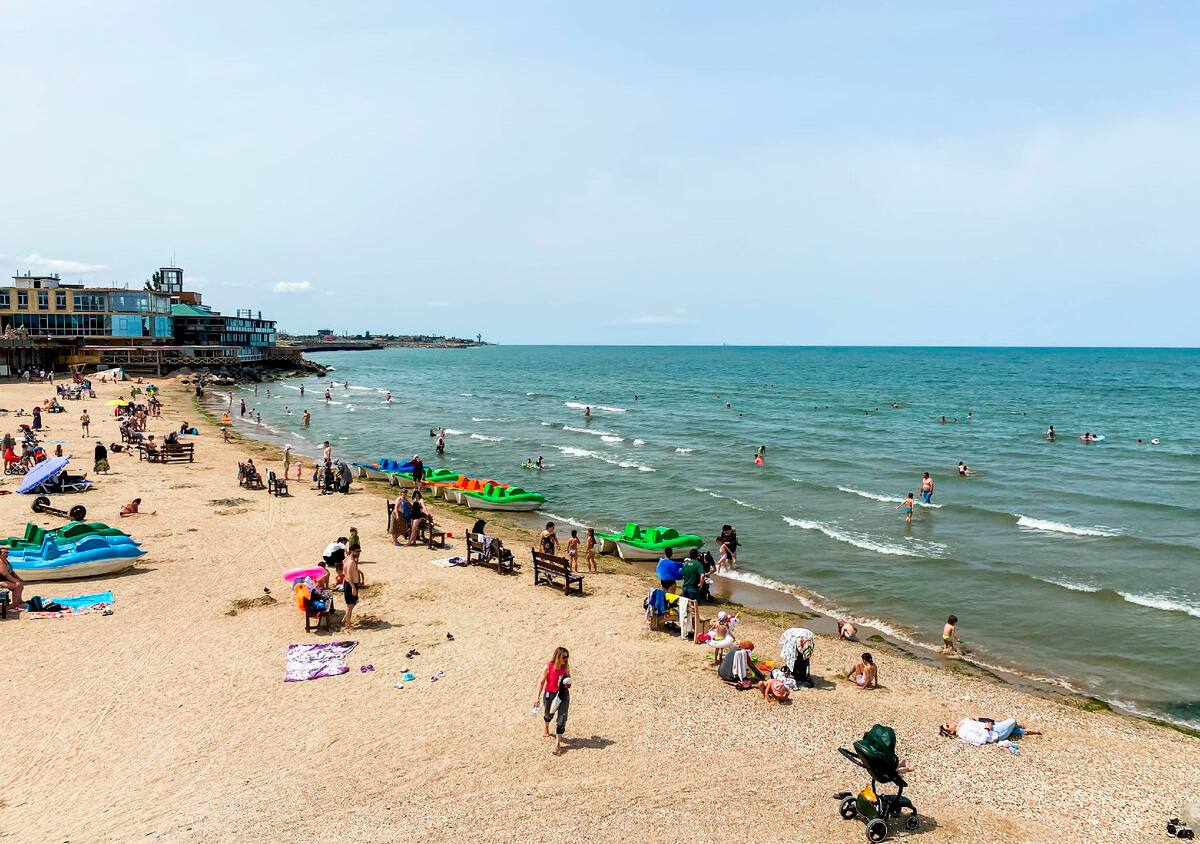Каспийское море в Махачкале