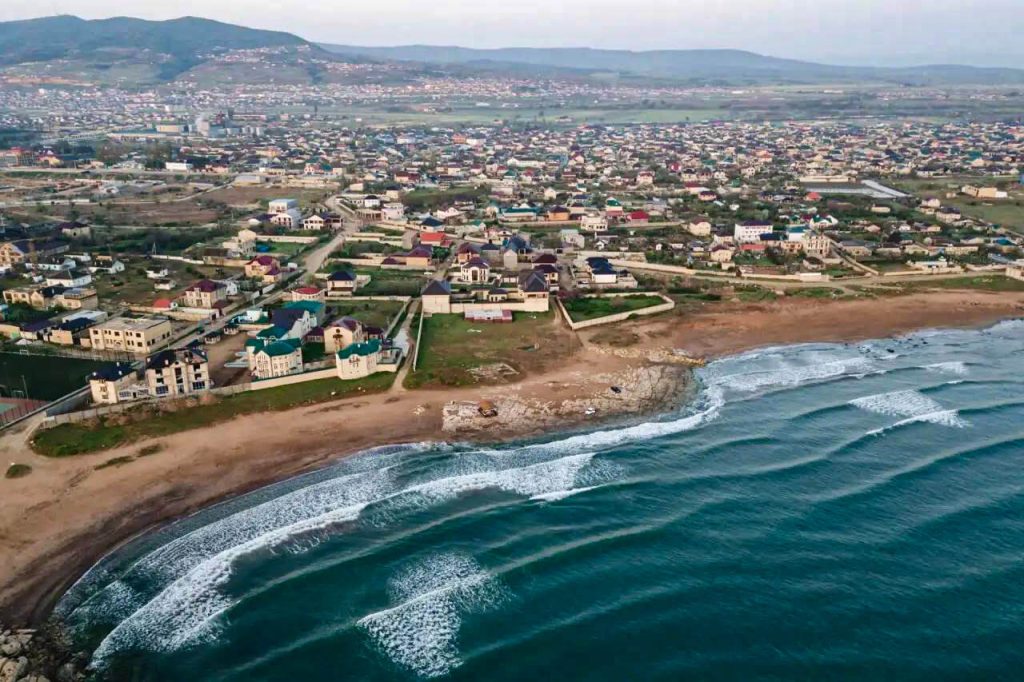 Каспийское море в Дербенте