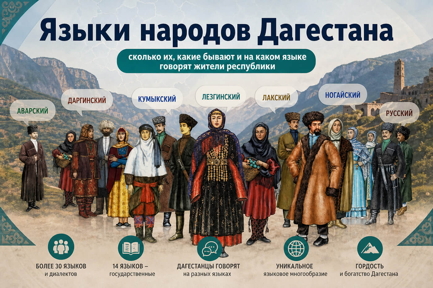 Языки народов Дагестана